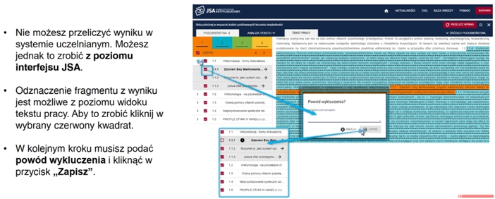 Tekst na zdjęciu odpowiada na pytanie: Czy można przeliczyć wynik badania bezpośrednio w&nbsp;APD? Jest to możliwe tylkko i&nbsp;wyłącznie z&nbsp;poziomu interfejsu JSA